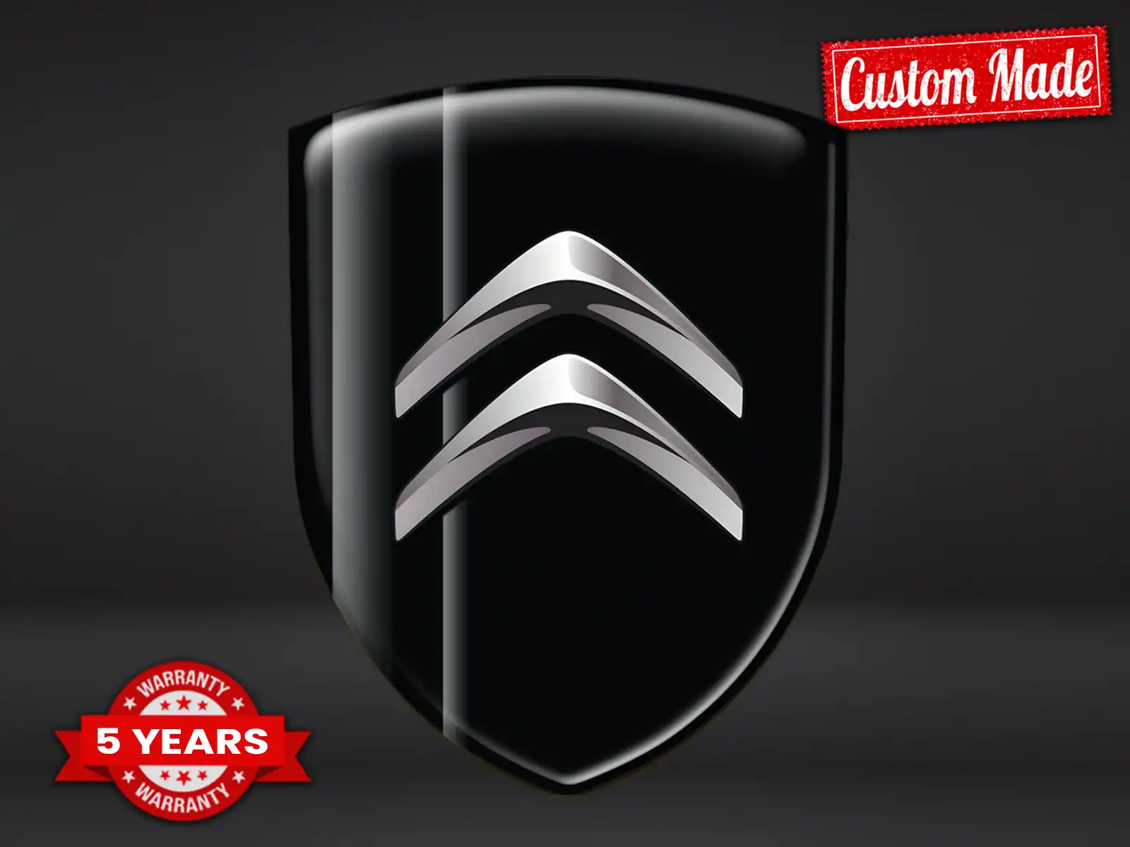 Citroen Étiquette Étanche Pro Max Durable Moderne Stylée